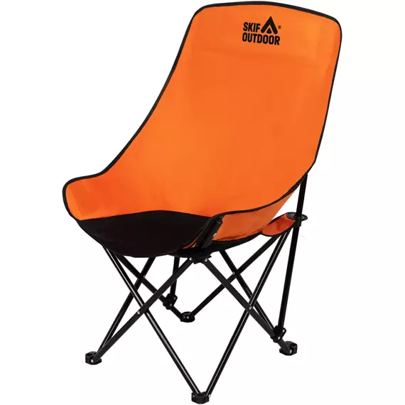 Стілець розкладаний Skif Outdoor Cushy к:orange/black, фото , изображение 2